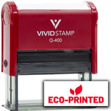 All Quality Eco-Printed Self-Inking Rubber Stamp