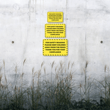 Classic Framed Plus For Safety Reasons Please Keep Children Away From The Fence Thank You For Your Compliance Wall or Door Sign | Children Safety Signs