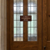 Funeral Home & Memorial Signs - 5 x 10" Hanging Signs