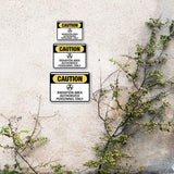 Classic Framed Plus Swimming Prohibited Door or Wall Sign | Miscellaneous Warning Signs - Industrial & Construction