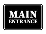 Signs ByLITA Classic Framed Main Entrance Wall or Door Sign