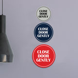 Signs ByLITA Circle Close Door Gently Wall or Door Sign