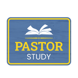 Classic Framed Plus Pastor Study Door or Wall Sign | Church and Place of Worship Signs