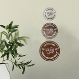 Signs ByLITA Circle Game Time: Grab a Pint and Enjoy ABS Plastic | Laser Engraved | Easy Installation | Elegant Design Wall or Door Sign