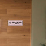 Standard Plus Threading Room — Wall or Door Sign | Treatment Room - Sign