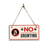 Weights & GYM Etiquette Signs - 5 x 10" Hanging Signs