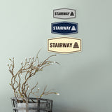 Fancy Stairway Wall or Door Sign