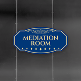 Victorian Plus Mediation Room Wall or Door Sign | Legal and Courtroom Decoration