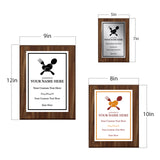 Cooking Competition and Chef Customizable Award Plaque |Easel Mount Option | Recognition of Achievement and Service Personalizable Plaques