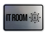 Classic Framed IT Room Wall or Door Sign
