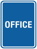 Signs ByLITA Portrait Round Office Sign - Laser-Engraved Lettering | Durable ABS Plastic | Vibrant Colors | Powerful Foam Tape