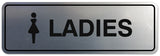 Signs ByLITA Standard Ladies Figurine Sign - Easy Installation | Durable Wall or Door