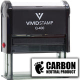 All Quality Carbon Neutral Product Self-Inking Rubber Stamp