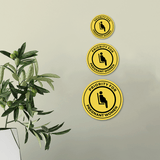 Circle Plus Priority For Pregnant Women Wall or Door Sign | Safety Signs For Business