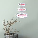 Victorian Plus Veteran: Serving with Pride Wall or Door Sign| Honor Veterans with Military Signs | US Pride | Businesses and Homes