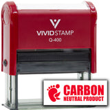 All Quality Carbon Neutral Product Self-Inking Rubber Stamp