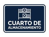 Signs ByLITA Classic Framed Cuarto de Almacenamiento Door or Wall Sign