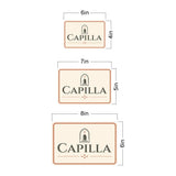Classic Framed Plus Capilla — Chapel Door or Wall Sign | Spanish - Church Room & Area Signs