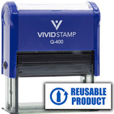 All Quality Reusable Product Self-Inking Rubber Stamp