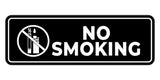 Standard NO Smoking Thank You (Cigarette Lighter) Wall or Door Sign