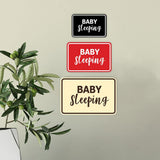 Signs ByLITA Classic Framed Baby Sleeping Wall or Door Sign