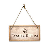 Funeral Home & Memorial Signs - 5 x 10" Hanging Signs