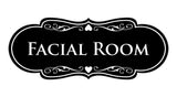 Designer Facial Room Wall or Door Sign