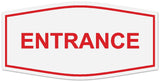 Signs ByLITA Fancy Entrance Sign | Legible Lettering | Easy No-Tool Installation | Powerful Foam Tape