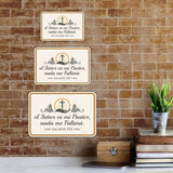 Classic Framed Plus El Señor es mi pastor, nada me faltará. Salmos 23:1 Door or Wall Sign | Spanish - Inspirational & Scripture Signs
