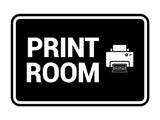 Signs ByLITA Classic Framed Print Room Wall or Door Sign