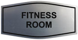 Signs ByLITA Fancy Fitness Room Sign | Durable Plastic | Vibrant Colors | Powerful Foam Tape