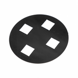 Signs ByLITA Circle Push Button To Exit Wall or Door Sign
