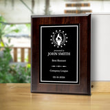 Sport and Athletics Competition Customizable Award Plaque | Recognition of Achievement and Service Personalizable Plaques