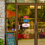 Signs ByLITA Fancy Main Entrance Sign - LEGIBLE Lettering | Durable ABS Plastic | Vibrant Colors | Powerful Foam Tape