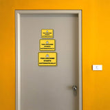 Classic Framed Plus This Machine Starts Automatically Door or Wall Sign | Miscellaneous Warning Signs - Industrial & Construction