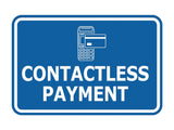 Signs ByLITA Classic Framed Contactless Payment Wall or Door Sign