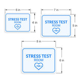 Classic Framed Plus Stress Test Room Door or Wall Sign | Hygiene and Safety Signage