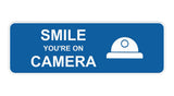 Standard Smile You're On Camera Wall or Door Sign