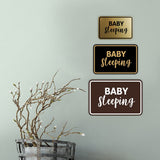 Signs ByLITA Classic Framed Baby Sleeping Wall or Door Sign