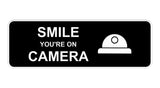 Standard Smile You're On Camera Wall or Door Sign