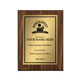 Mixologist Competition Customizable Award Plaque | Easel Mount Option | Achievement and Recognition Personalizable Plaques