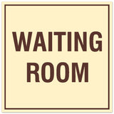 Signs ByLITA Square Waiting Room Sign - Easy Installation | Durable Material