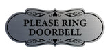 Signs ByLITA Designer Please Ring Doorbell Wall or Door Sign