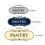 Designer Pantry Wall or Door Sign