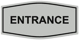 Signs ByLITA Fancy Entrance Sign | Legible Lettering | Easy No-Tool Installation | Powerful Foam Tape