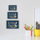 Classic Framed Plus Jesús es mi Ancla — Jesus Is My Anchor Door or Wall Sign | Spanish - Inspirational & Scripture Signs