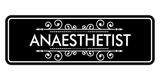 Signs ByLITA Standard Anaesthetist Wall or Door Sign