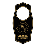 Signs ByLITA Cleaning in Progress Door Hanger