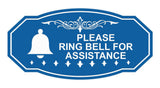 Victorian Please Ring Bell for Assistance (Bell) Wall or Door Sign