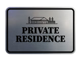 Signs ByLITA Classic Framed Private Residence Wall or Door Sign